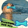 VioraWhite 3 Pcs Tough Floating Dog Toy with Squeaker Dog