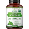 Zazzee USDA Organic Holy Basil 10:1 Extract, 6000 mg Strength,