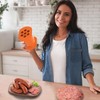 Meat Strip Squeezer, Reusable Meat Squeezer 7 Sausages Press, Manual