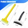 Hovom 2PCS Portable Snow Removal Shovel & Ice Scraper for