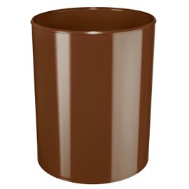 HAN 1814-F-08, Safety waste bin flame-retardant. Safe, elegant, premium quality, 13 litres, brown