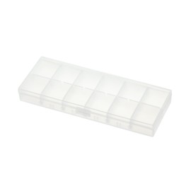 MUJI 82202915 Polypropylene Pill Case, L, 2.6 x 6.7 x 0.8 inches (66 x 170 x 20 mm)