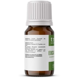 Aceite Esencial Eucalipto 15ml True Essentials, colección de Aceites Esenciales para difusor. País de Origen: India