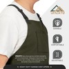 DFACKTO Canvas Chef Apron – Cross Back Straps Mens Apron