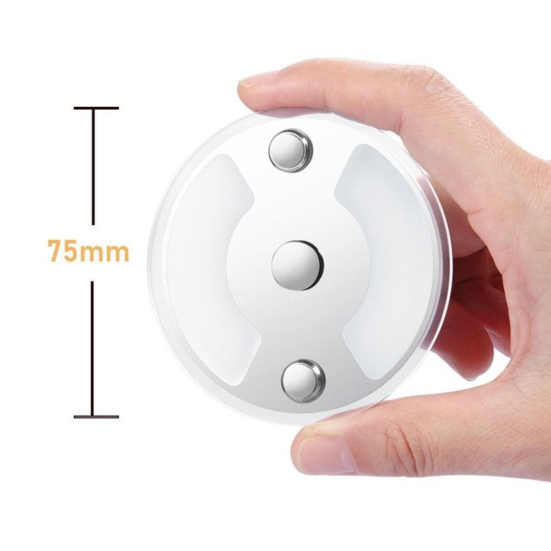 Obeaming Campervan Interior LED Ceiling Puck Light, 12V Dimmable 75mm
