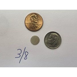 Unbranded 27 Count Brass Pipe Screens  (3/8”)  0.375”, HIGHEST QUALITY  USA FREE SHIPPING