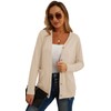 GRECERELLE Womens Lightweight Cardigan Sweater Long Sleeve Button Down Ribbed