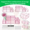 NANYEZH Acrylic Diaper Caddy, Baby Wipes Organizer for Changing Table,