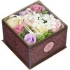 Q-FLA 773235 Bath Salt, Antique Box, Baroque, Pastel Pink