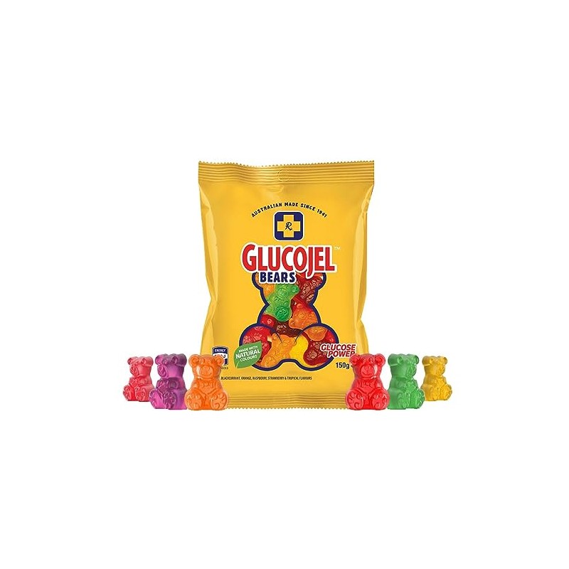 Glucojels Bears Jelly Beans 150 g