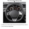 MEWANT DIY Stitching Car Steering Wheel Cover Wrap for Scion