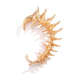 arete para mujer, gancho sin perforación, clip de hueso, aretes escaladores, con forma de mariposa, aretes envolventes sin piercing, para mujer, Cobre, Circonia cúbica