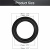 Fielect 2Pcs 3.5inch/90mm Foam Speaker Edge Surround Rings Replacement Kit