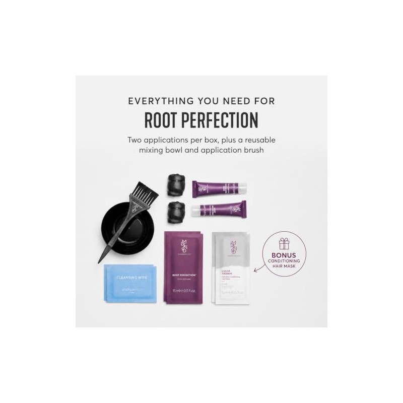 Retoque permanente de raíces Root Perfection, castaño oscuro 5N Calabria,