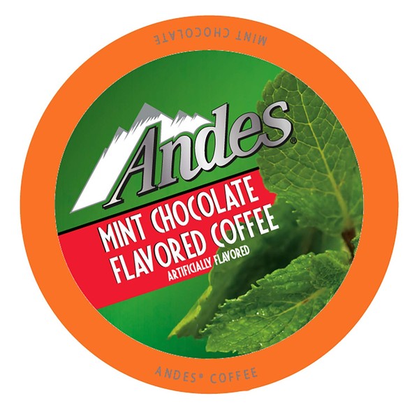 Andes Chocolate Mint Peppermint Coffee Pods for Keurig K-Cup Brewers, 40 Count