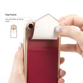 Sinjimoru Smartphone Back Card Holder, Sinji Pouch Flap