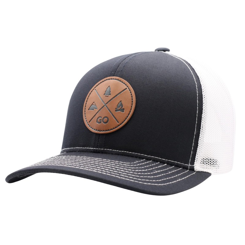 LINDO Trucker Hat - GO Outdoors (Navy/White)