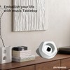 ZenFrekvens Dynamic Ferrofluid Bluetooth Speaker with Rhythm LED Light &