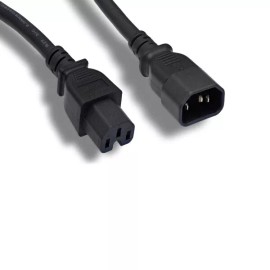 Kentek 15' Power Cord for CAB-C15-CBN C14-C15 Cisco Cabinet Jumper Power Cable