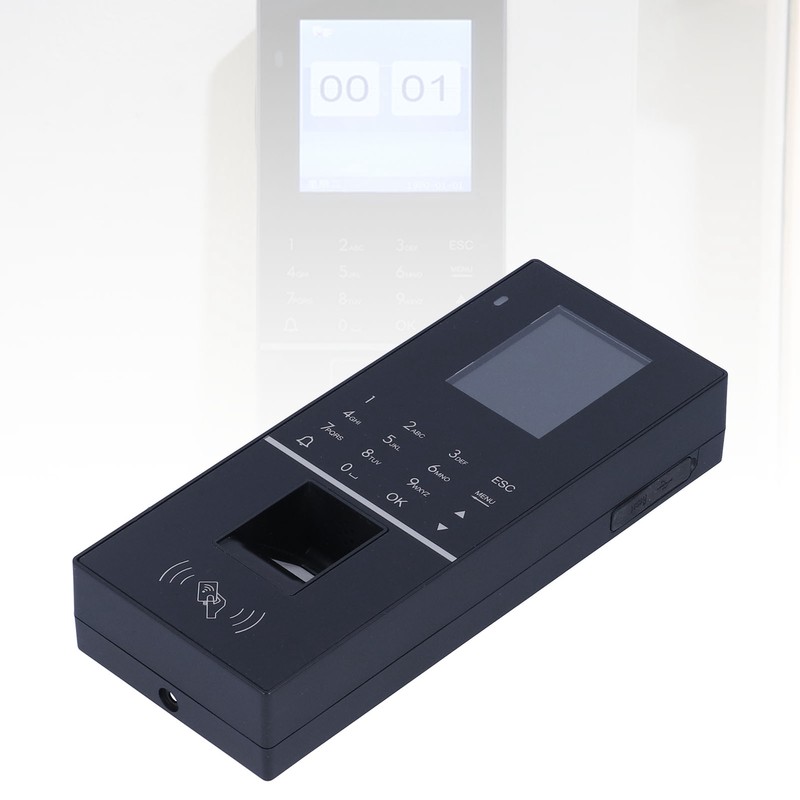 Access Control Attendance 2‑in‑1 Machine TCP/IP Fingerprint Password Card 2.4in