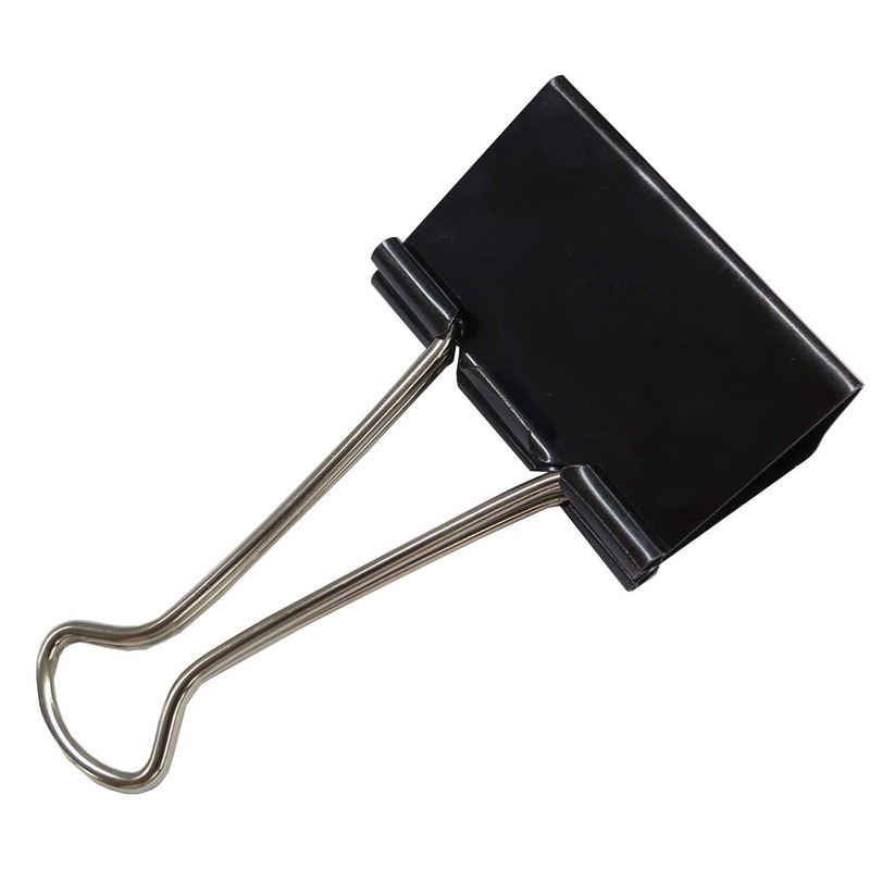 サンケｰ ダブルクリップ 特大 (10個入) DB-0-BK