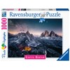 Ravensburger Puzzle 17318 Three Peaks, Dolomites, 1000 Pieces, Beautiful Mountains