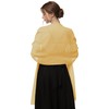 Baoqiya Women's Scarf Shawls and Wraps for Evening Dress Chiffon