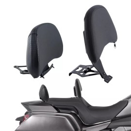TCMT Driver Passenger Backrest Pad For Honda Goldwing GL1800 2018-2024 2019 Black
