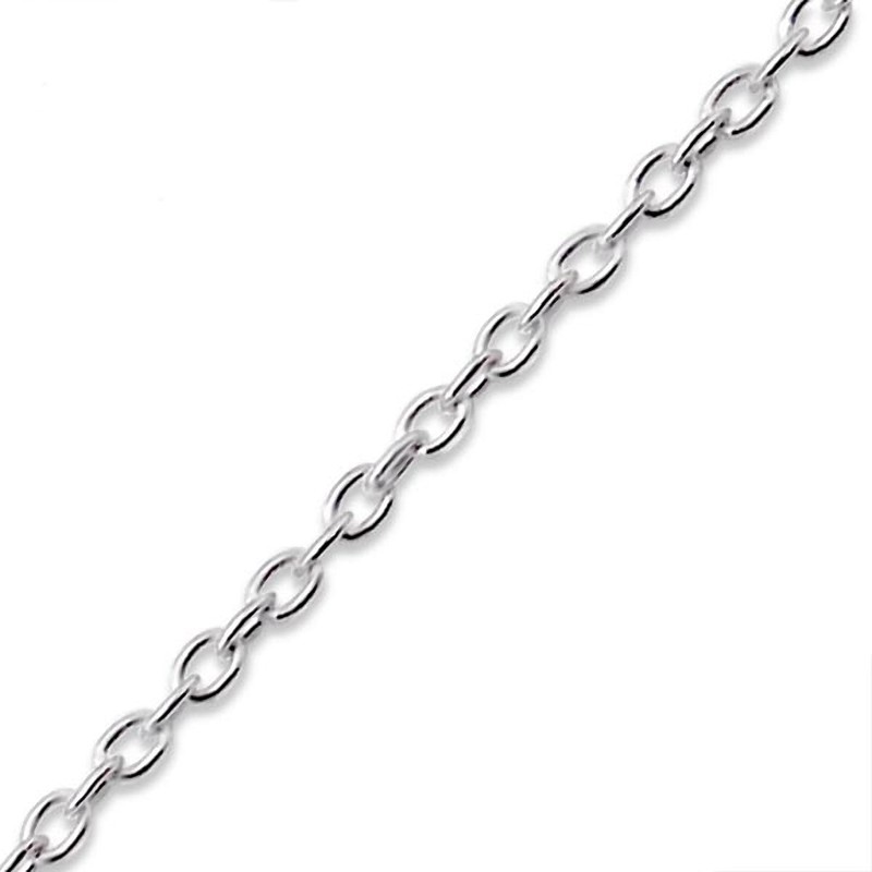 EYS Jewelry Women's chain 25 x 16 mm Oxidized 925