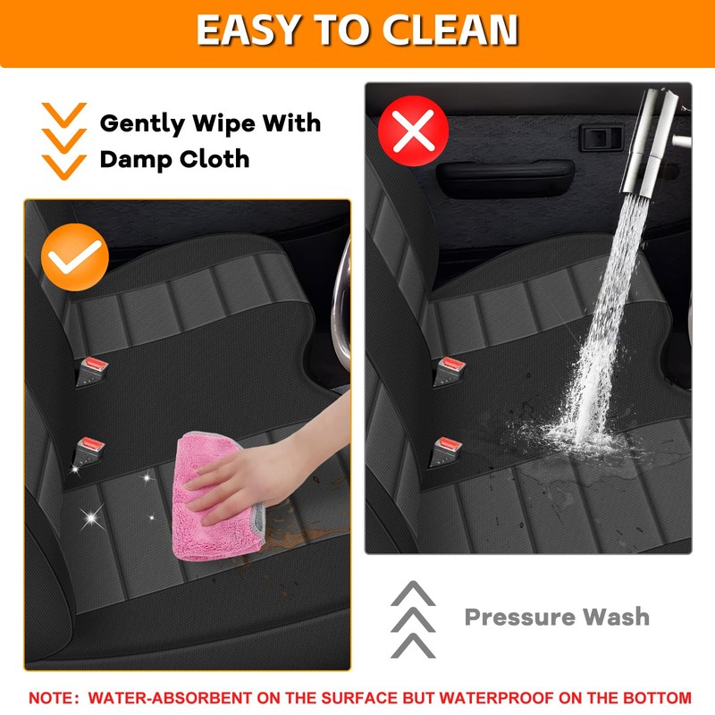 Kistrba Truck Seat Cover Replacement for 1995-2004 Toyota Tacoma Front