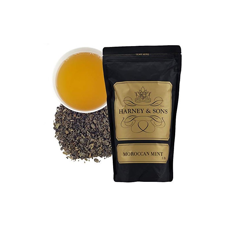 Harney & Sons Organic Moroccan Mint | 16oz Bag of