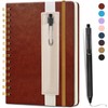 DWIYITTN A5 Spiral Notebook and Pen Set, 160 Lined Pages