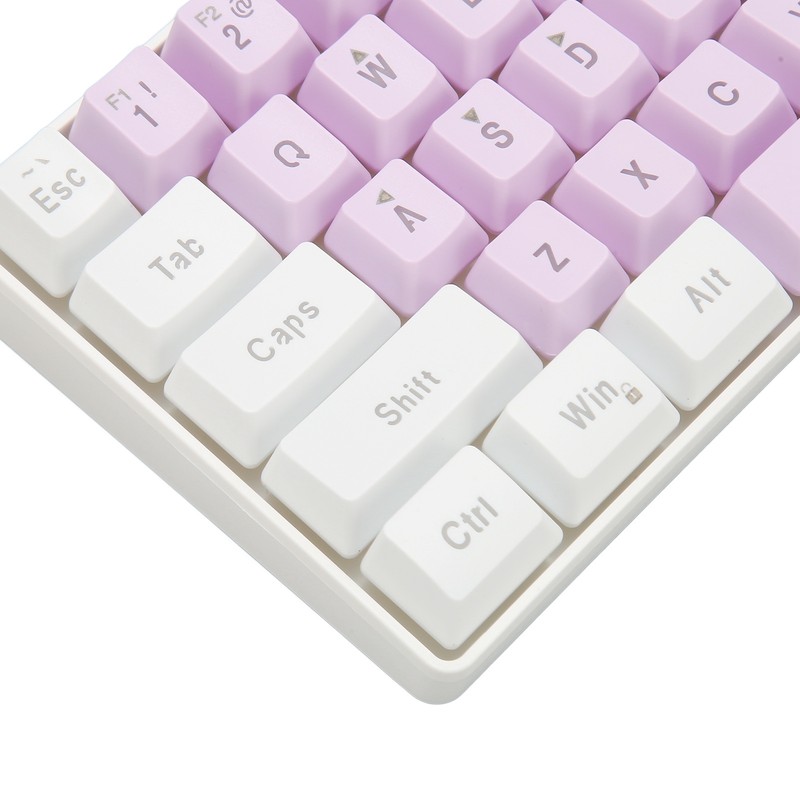 Gaming Keyboard USB 61 Keys Ergonomic Contrast Color 6 RGB