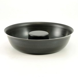 Pentole Agnelli Family Cooking Pastry Savarin Mould, Diameter 26 cm, Black, One Size