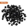 sourcing map 60pcs 2-3mm Strain Relief Cord Connector Cable Bushing
