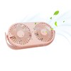 Double Fan USB Charging Fast Heat Dissipation 360° Rotation Double