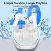 Wireless Earbuds, Bluetooth 5.3 Headphones with 4 Microphone, 40H Playtime