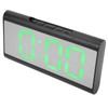 Alarm Clock LED Digital Display Mirror USB Charging Desktop Clock