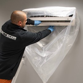 WALLY - Cover for Cleaning and Sanitization of Mini-split