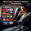 IAMJOY AI Translation Earbuds, 163 Language Two-Way Translator Device with