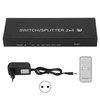 HD Multimedia Interface 2.0 Switch 2 in 4 Out UHD