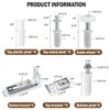 Bifold Door Hardware Repair Kit - 4 Pack Bi-fold Sliding