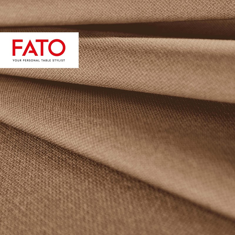 Fato - Trockene Papierservietten, Airlaid, Textileffekt, Packung mit 50 Servietten,