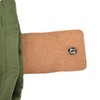 Leather Canvas Foraging Pouch Belt Fruit Picking Bag for Camping
