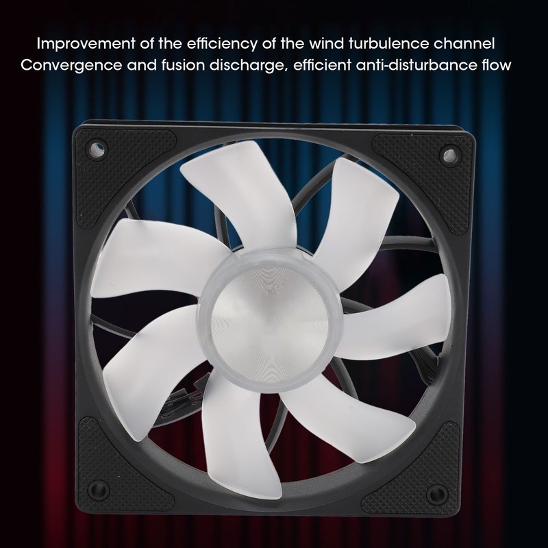 120mm PWM ARGB Case Fan MFDB Dynamic Pressure Bearing PWM