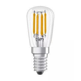 OSRAM Parathom Special LED Bulbs for Refrigerators with E14 Socket, Energy Saving, Daylight, 25 W Replacement, Clear Filament, Parathom Special T26 25 2.8 W/6500 K E14
