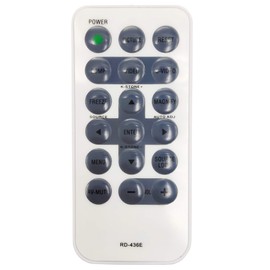 Leankle Remote Control RD-436E for NEC Projectors NP100, NP100G, NP200, NP200G