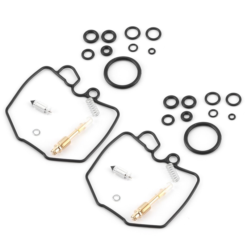 2 Sets Motorcycle Overhaul Carburetor Rebuild Kit Fit for Honda