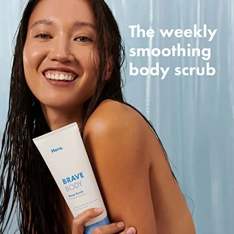 Hero. Hero Brave Body Deep Scrub Weekly Smooth Surface Exfoliating