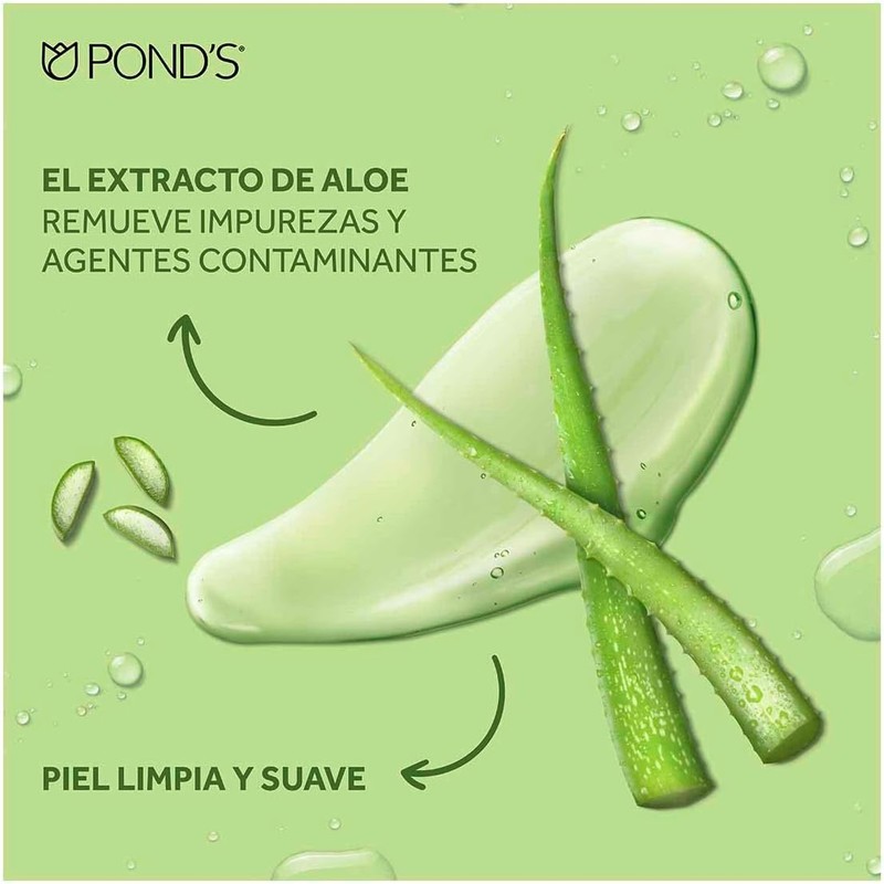 Gel Limpiador Facial Pond's Fruity Hydra Fresh Aloe 200 ml